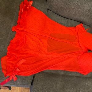 Size large brand, new red lingerie, sleeping gown